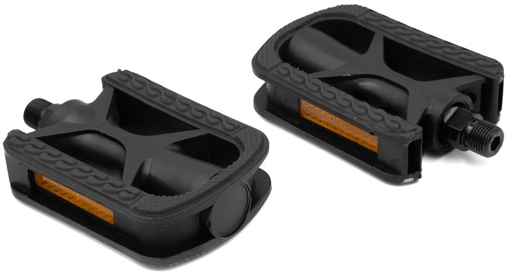 Bike Attitude City pedal pp bodyTPR ramme boron aksel 916in 392g sortsort
