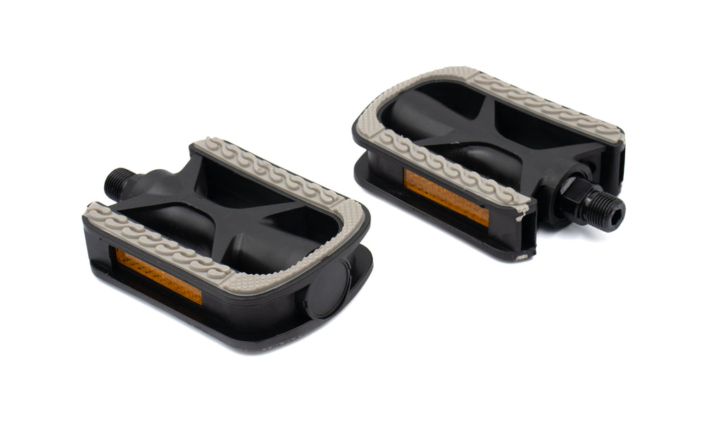 Bike Attitude City pedal pp bodyTPR ramme boron aksel 12in 392g sortsort