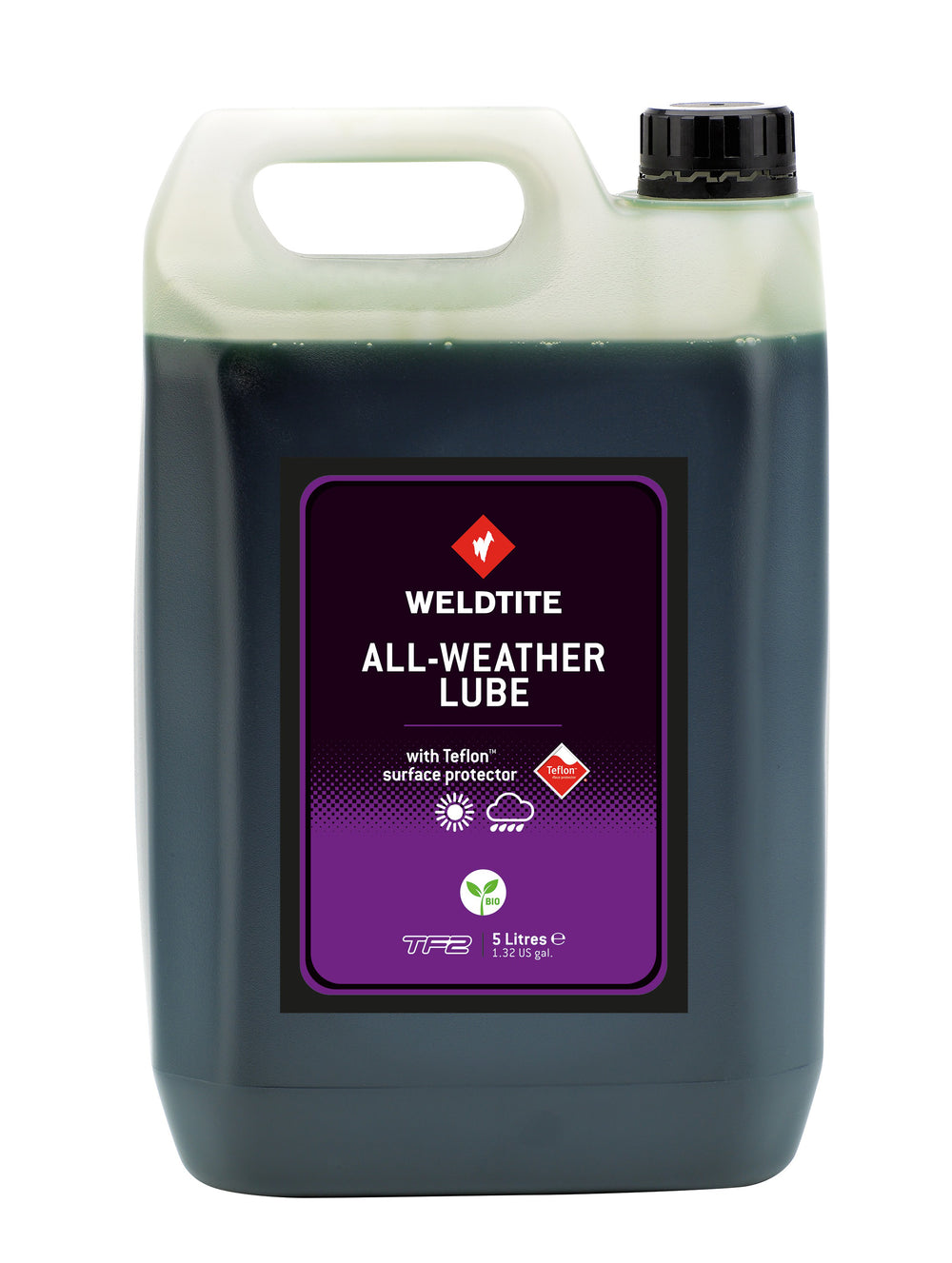Kædeolie Lube All-weather med Teflon (5 L).