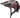 MTB hjelm Abus YouDrop i farven Wildberry Red, set fra siden med en moderne og sporty design, der sikrer optimal beskyttelse og komfort under cykelture.