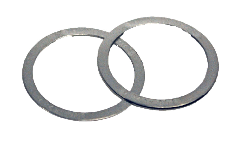Afstandsring til styrfittings mellem leje og stel 1 18inx0,25mm