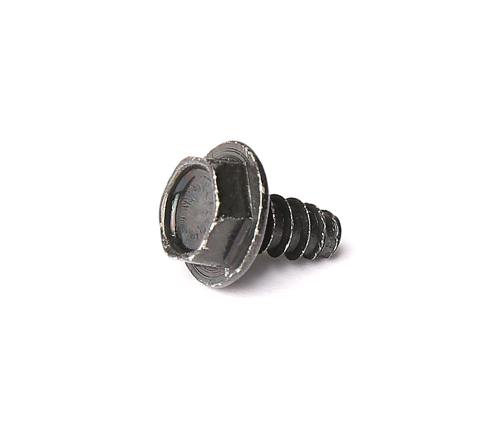 Skrue til kædeskærm (sort). Facadeskrue M4, 8x10 mm.