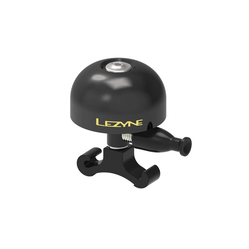 Lezyne Classic messing ringeklokke str. M m. fjederhammer sort