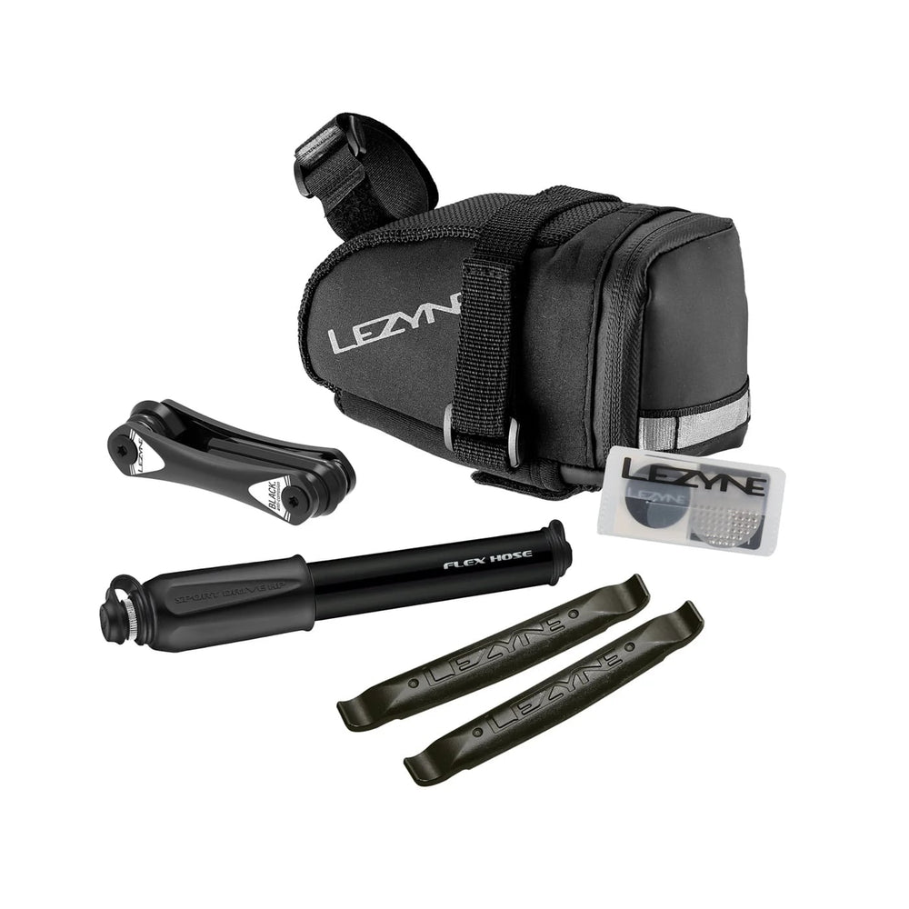 Lezyne M-Caddy Sport sadeltaske m. værktøj 140x110x65mm