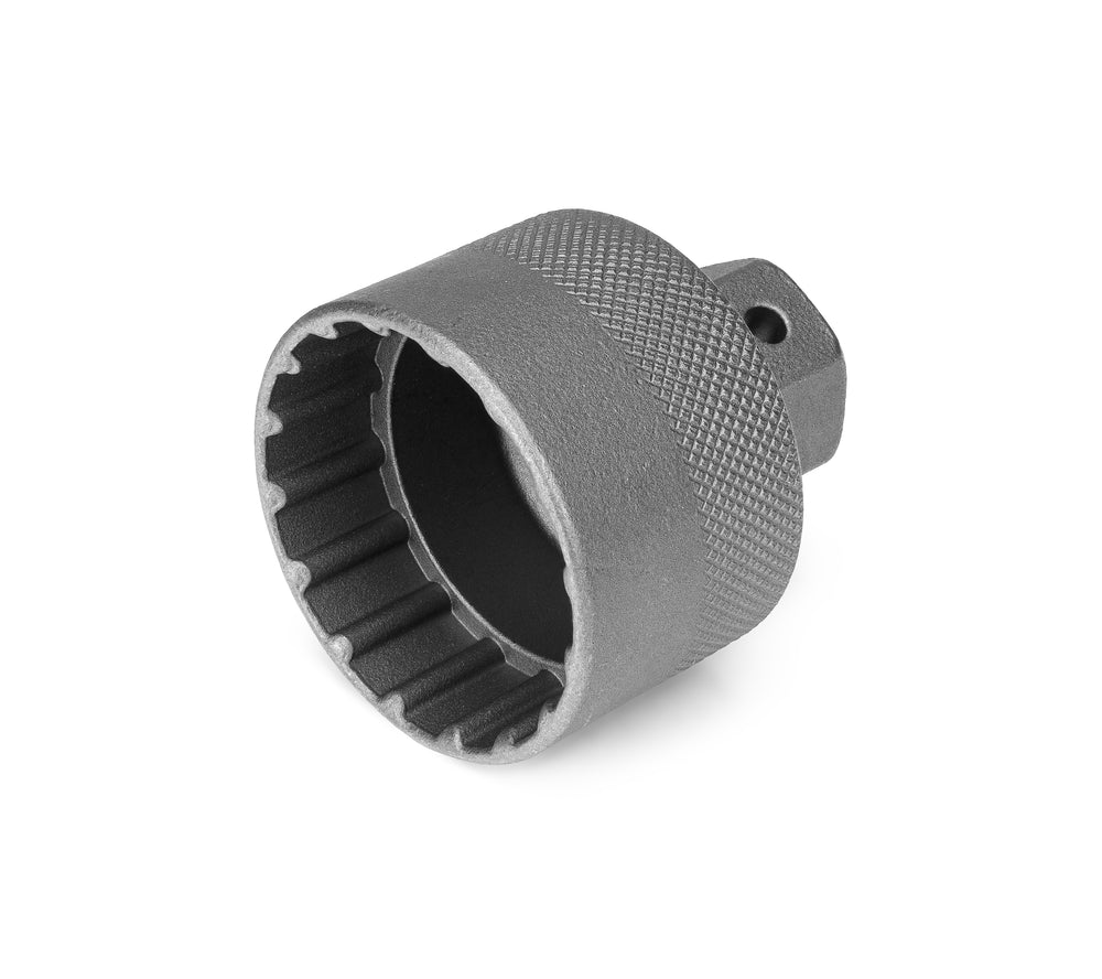 Krankaftrækker fra Bikepartner til udvendige lejeskåle Ø44 mm, 16 tapper. Passer til Shimano, FSA, Campagnolo mm.