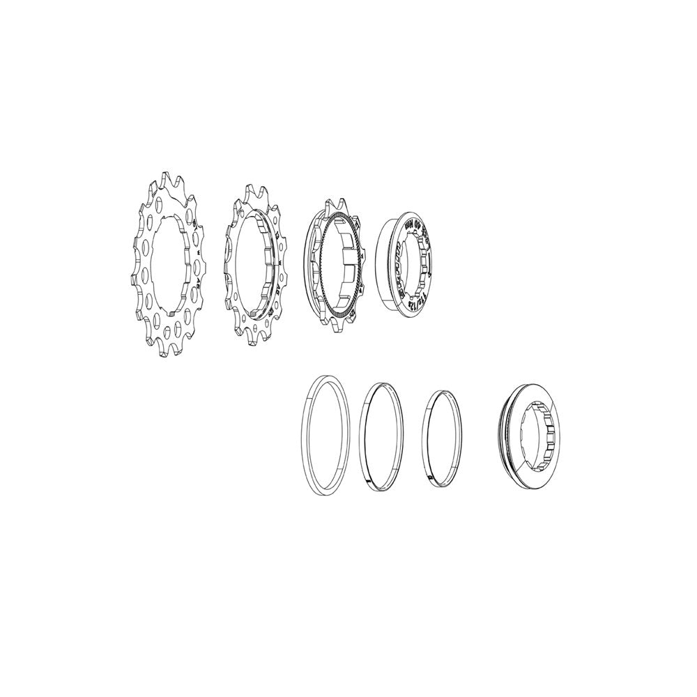 SRAM Cassette PG-1231 Replaceable Cogs