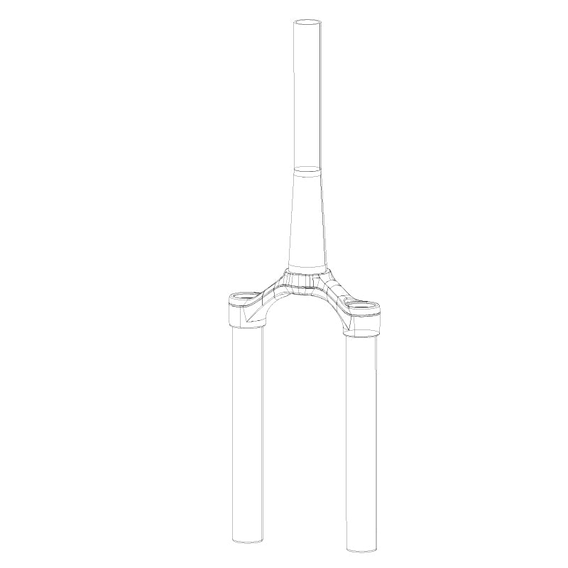 ROCKSHOX CSU CSU Pike, Tapered, 46