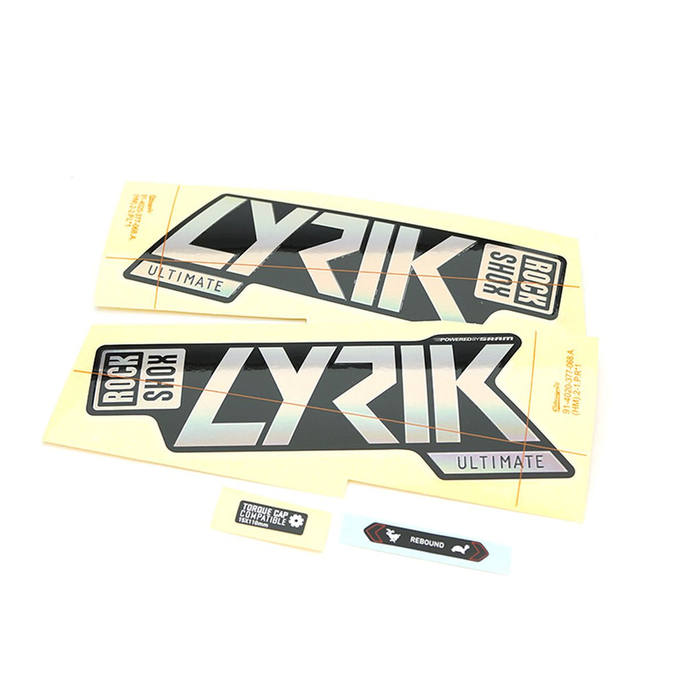 ROCKSHOX Spare part Decals For LYRIK
