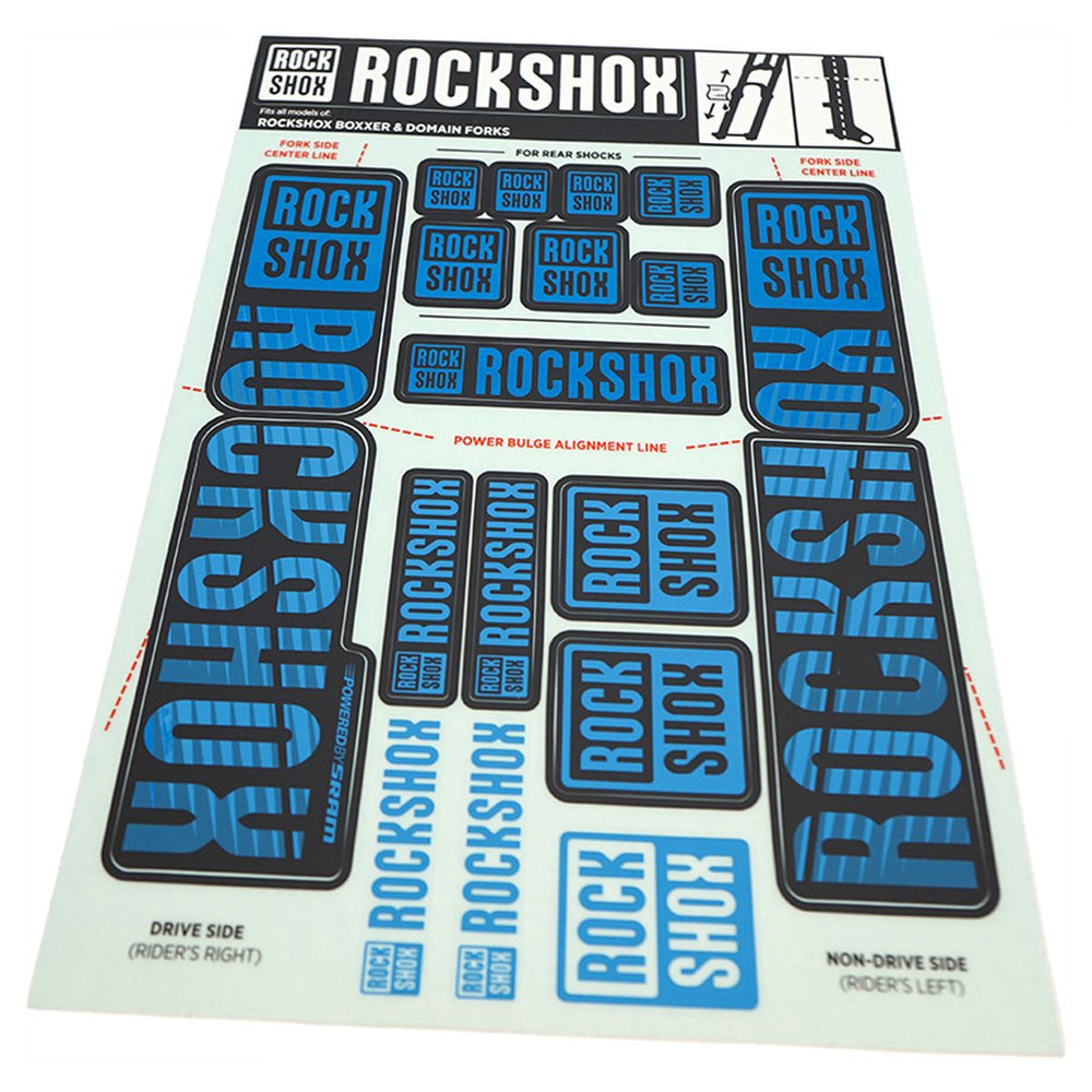 ROCKSHOX Spare part Decals For BoXXer /