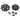 SRAM Pulley wheels X0 Transmission kit