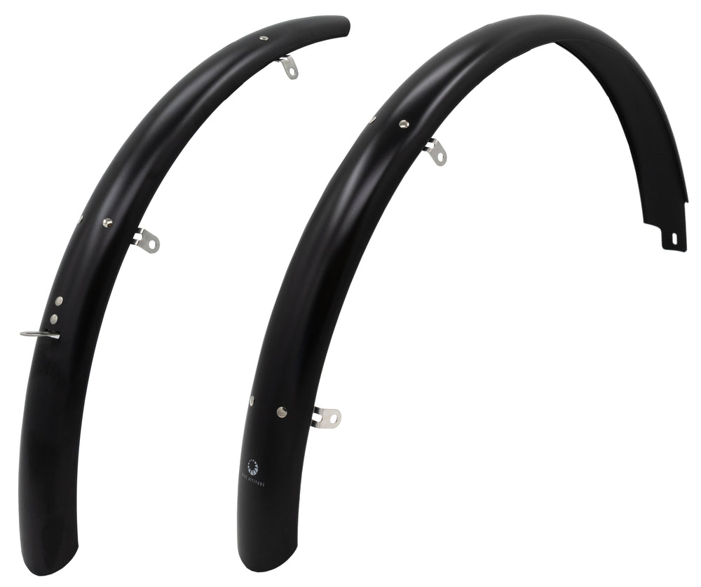 Bike Attitude skærmsæt 29inx60mm rustfrit tilbehørstivere matsort
