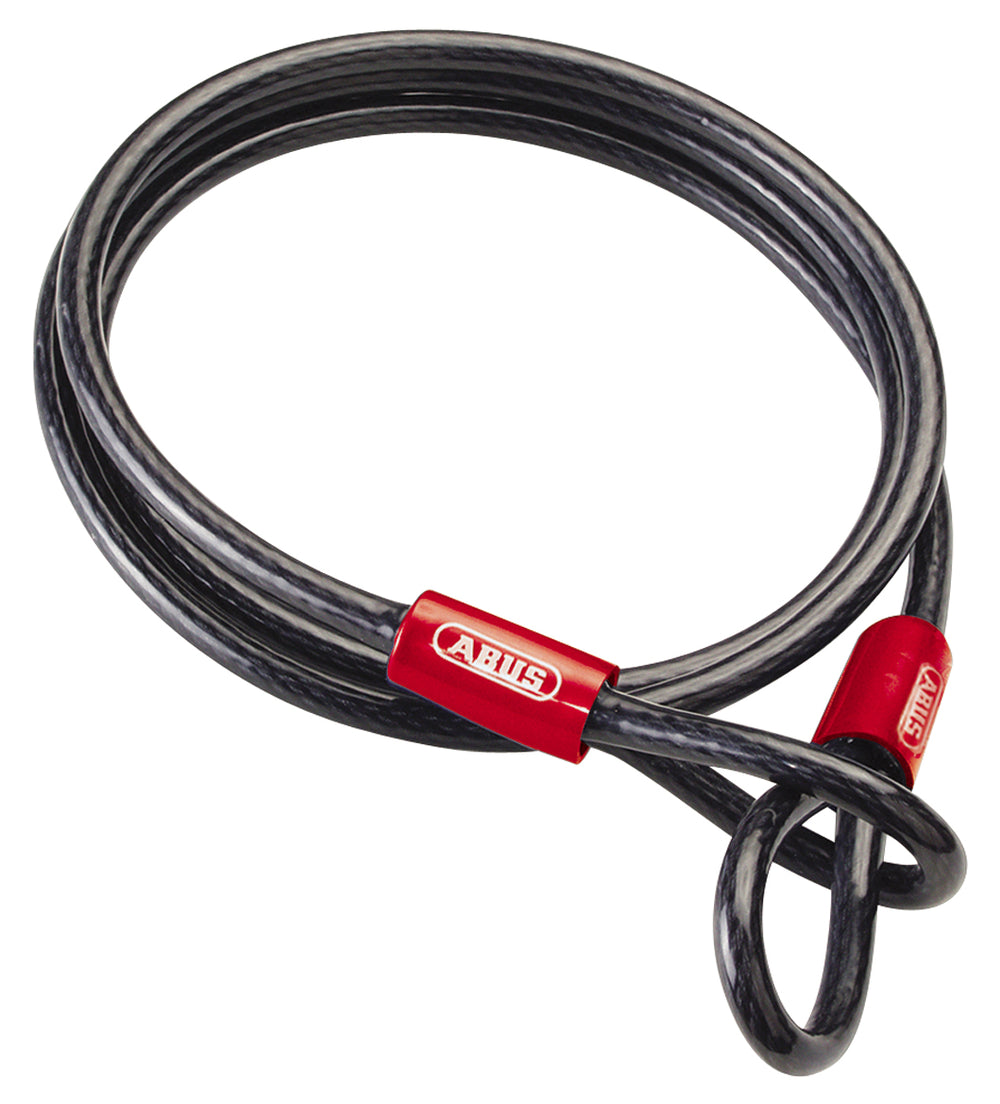 Billede af Abus Wire Cobra 10mm, en stærk og fleksibel kabelslange, ideel til sikring af cykler og udstyr.