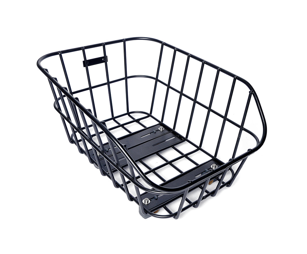 Kurv BASIL CENTO ALU WSL Sort Bag 40x24x21cm(10)