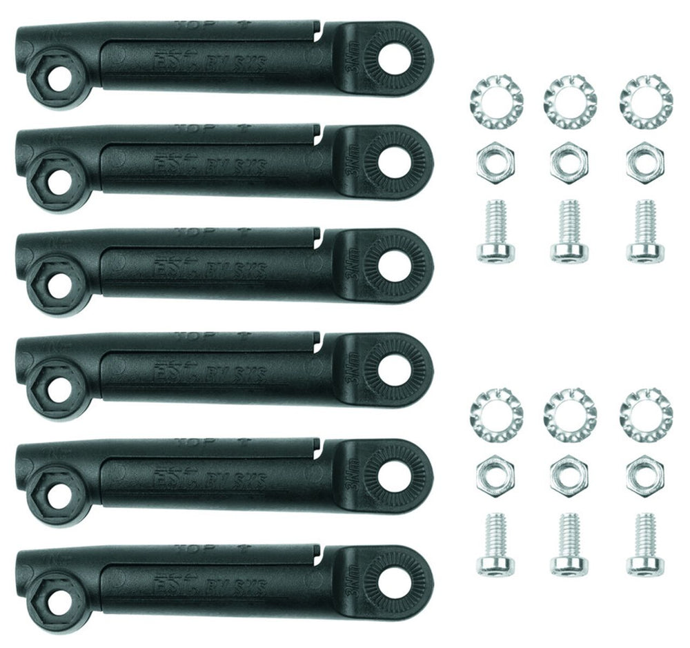 SKS monteringsbeslag ESC Vario plug 4,5mm U-Stays skærmstiver 6 stk