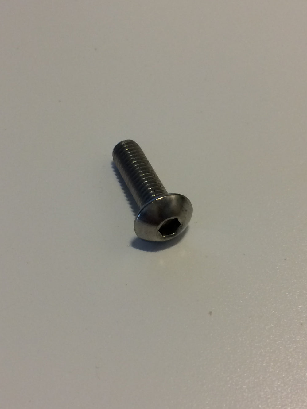 Bike Attitude unbrakobolt 5x16mm rustfri fladt hoved til flaskeholder (100)