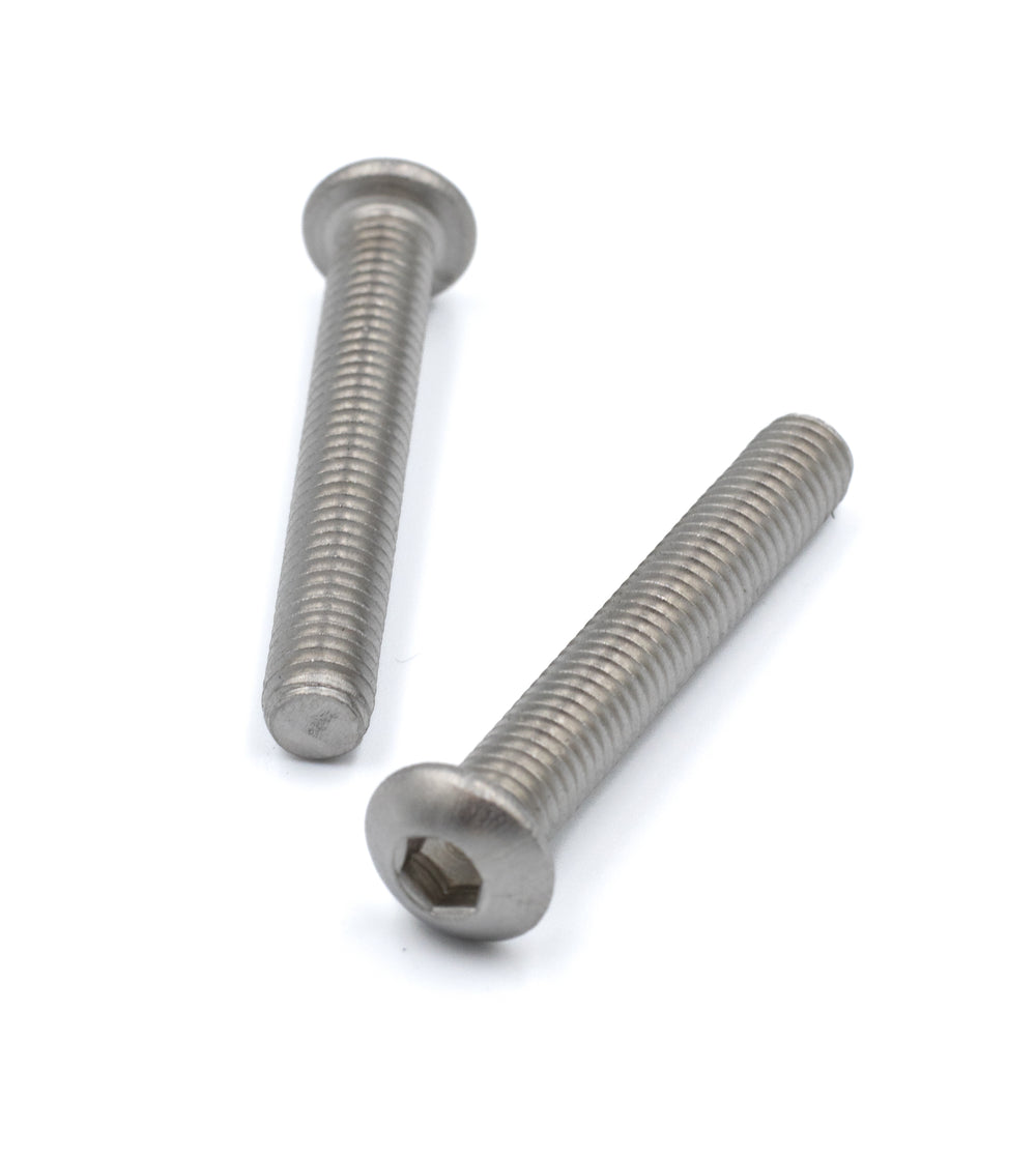 Bike Attitude unbrakobolt 6 x 40mm rustfri rund hoved (10)