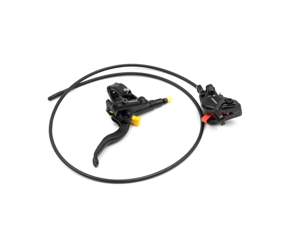 Hydraulisk Shimano bagbremsesæt MT4100 Sort, Komplet, 1700mm, Uden skive EMT4101JRRXRA170