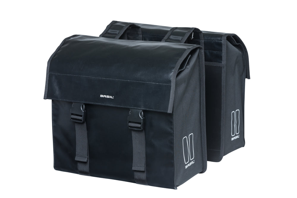 Taskesæt fra Basil Model Urban Load. Vol. 48-53 L. Vandafvisende materiale. Kan også mont. med MIK, AVS, Uniklip eller Racktime adapter.