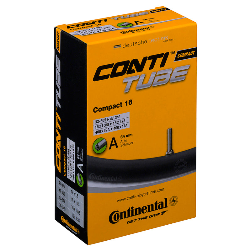 CONTINENTAL Compact Tube 16 x 1,3 - 1,9 - (32-47x305-349)