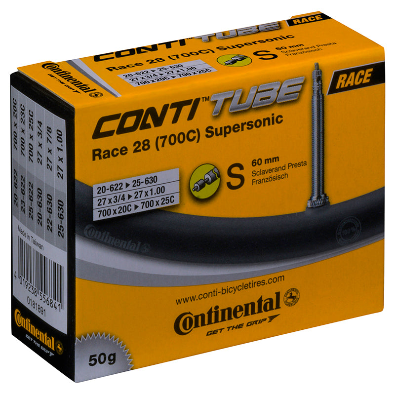 CONTINENTAL Race Tube Supersonic 700 x - (20-25x622-630)