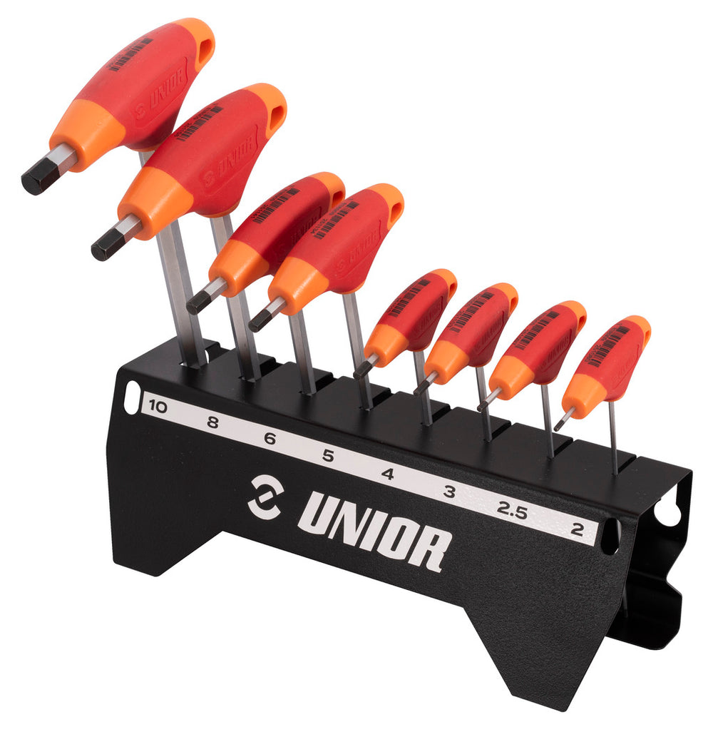 UNIOR T-handle hex wrench set HX