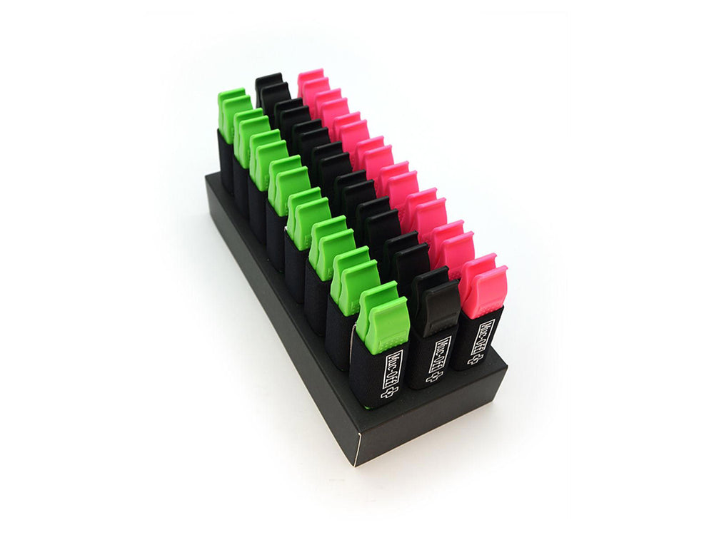 Mucoff Tyre Lever i sort plast, designet til nemt at fjerne og montere dæk.