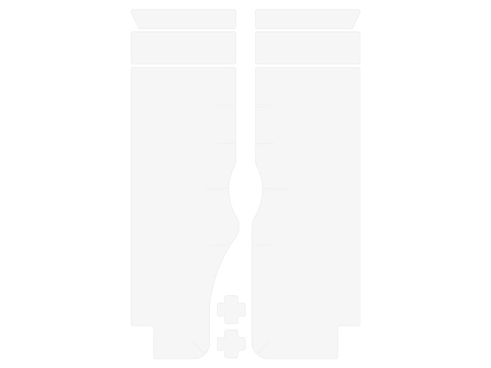 Mucoff Fork Kit - et værktøjssæt til cykelreparation med flere funktioner, der inkluderer en gaffel og tilbehør i et stilrent design.