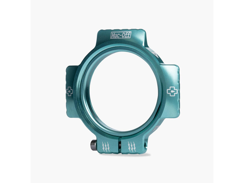 Mucoff Crank Preload Ring i sort, der viser produktets design og detaljer.