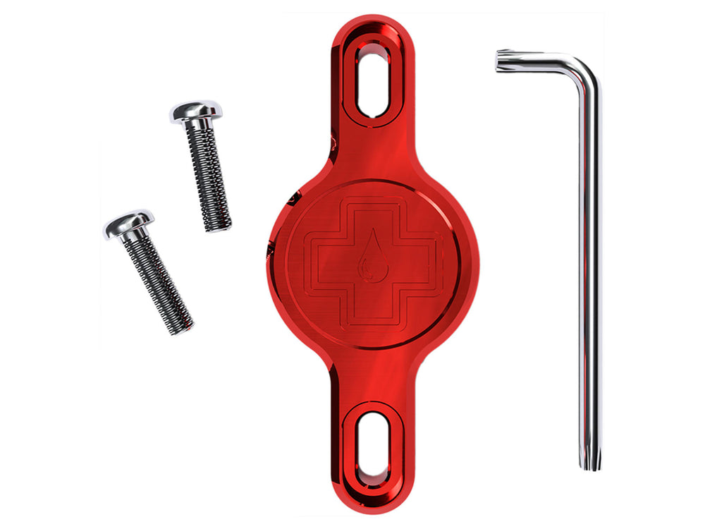 Mucoff Secure Tag Holder 2.0 - praktisk og holdbar holder til tags, designet til at sikre nem adgang og synlighed af dine cykel- eller sportsudstyr-tags.