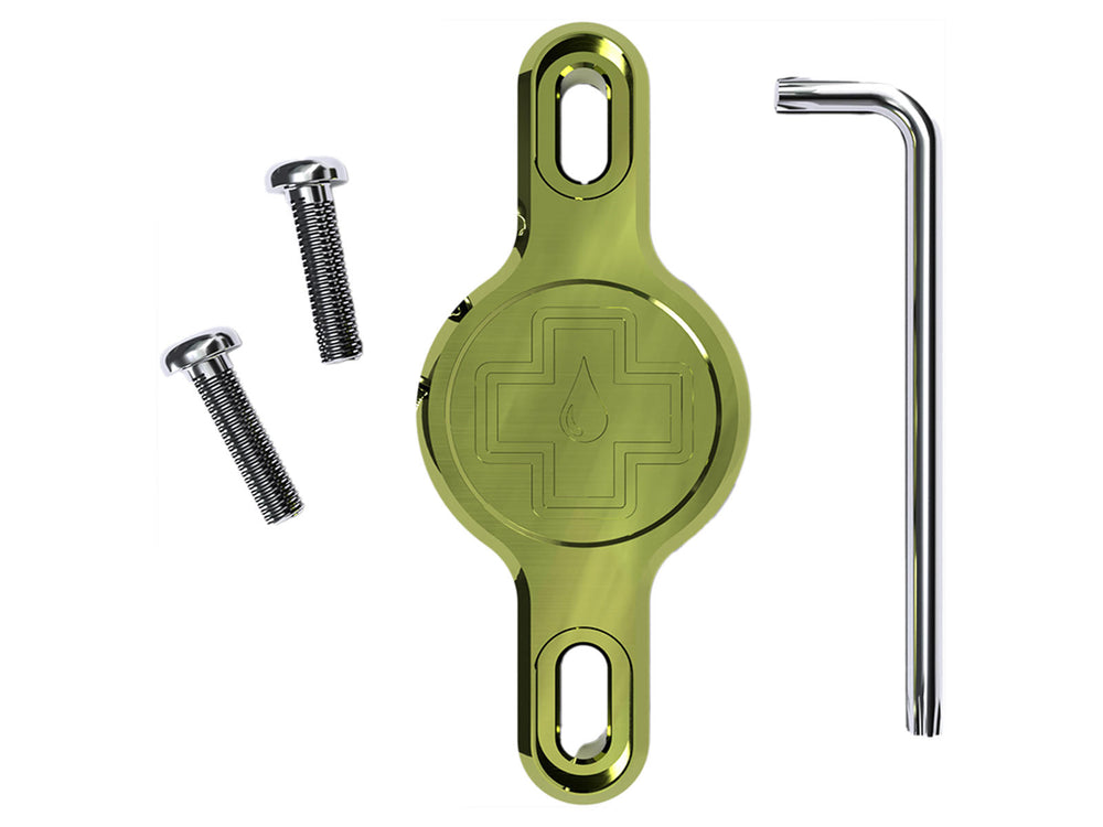 Mucoff Secure Tag Holder 2.0, en praktisk og holdbar holder til cykeltags, designet til sikker opbevaring og nem adgang.