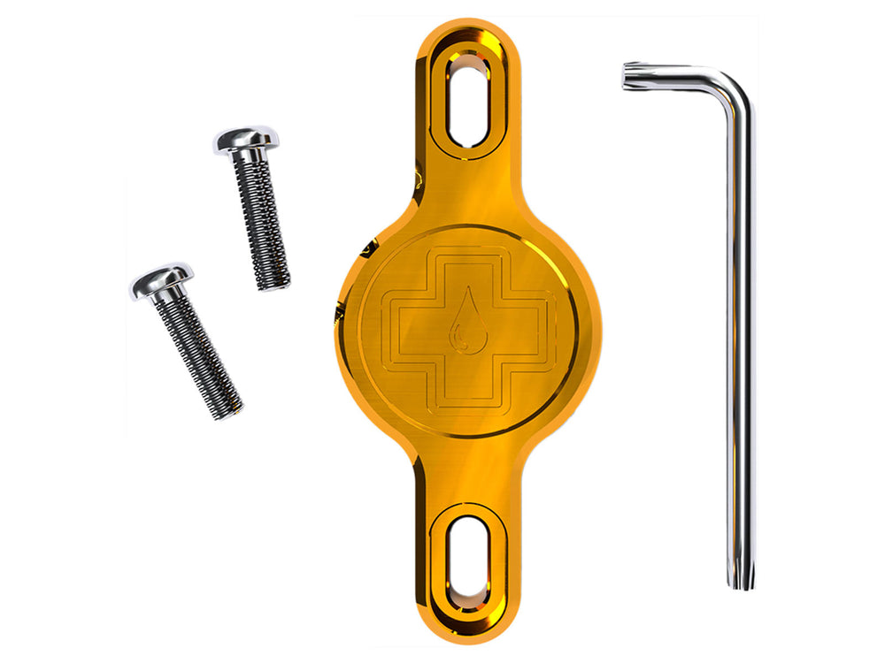 Mucoff Secure Tag Holder 2.0 - praktisk og holdbar tagholder til sikring af din cykeludstyr, designet til nem montering og beskyttelse af tags.