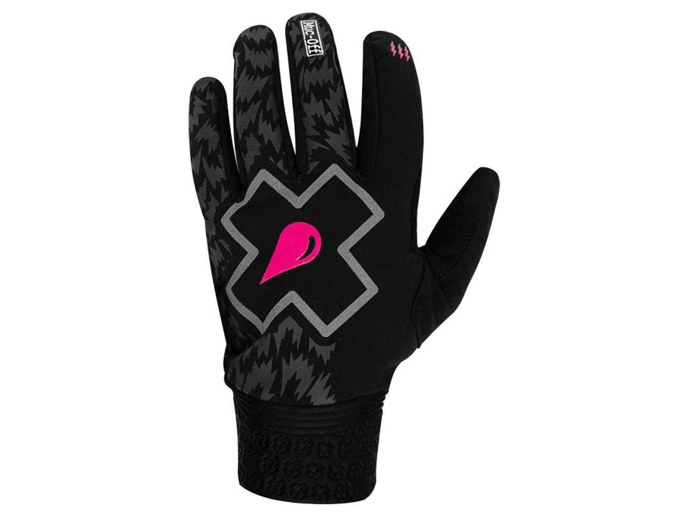 Muc-Off Winter Rider Gloves - varme og vandafvisende cykelhandsker designet til koldt vejr, med gribende håndflader og reflekterende detaljer for øget synlighed.