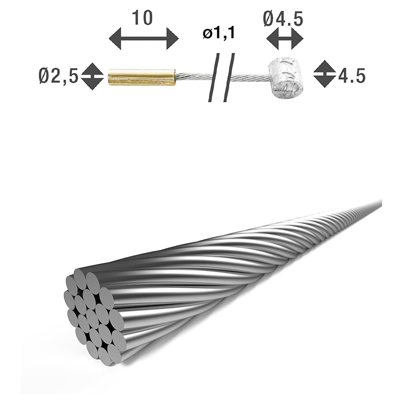 XLC SH-X18 Shift cable 2250 mm