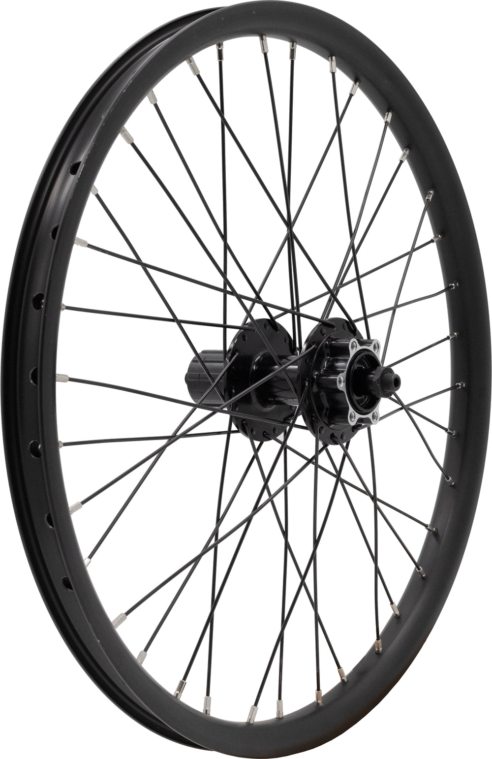 LiTE baghjul 20in/406-21 D/W F/V disc 6B kassette 8-12s MTB QR sort