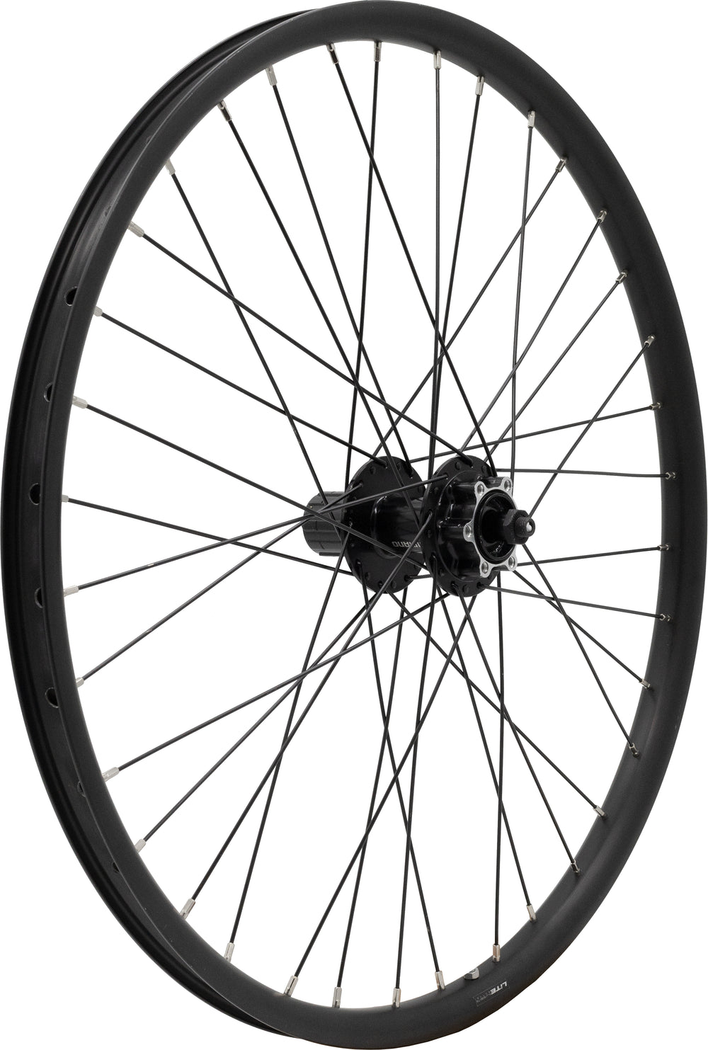 LiTE baghjul 24in/507-23 D/W F/V disc 6B kassette 8-10s MTB 11s QR sort