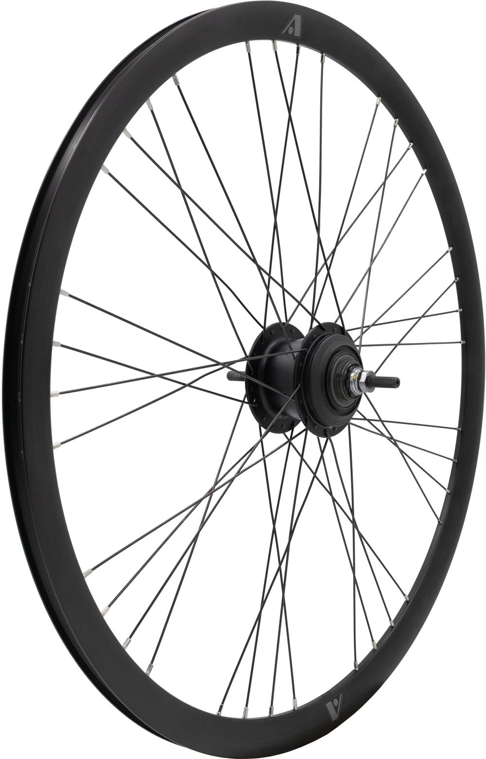 LiTE baghjul 700C/622-18 D/W 7g rullebremse møtrik sort nav Avenue fælg