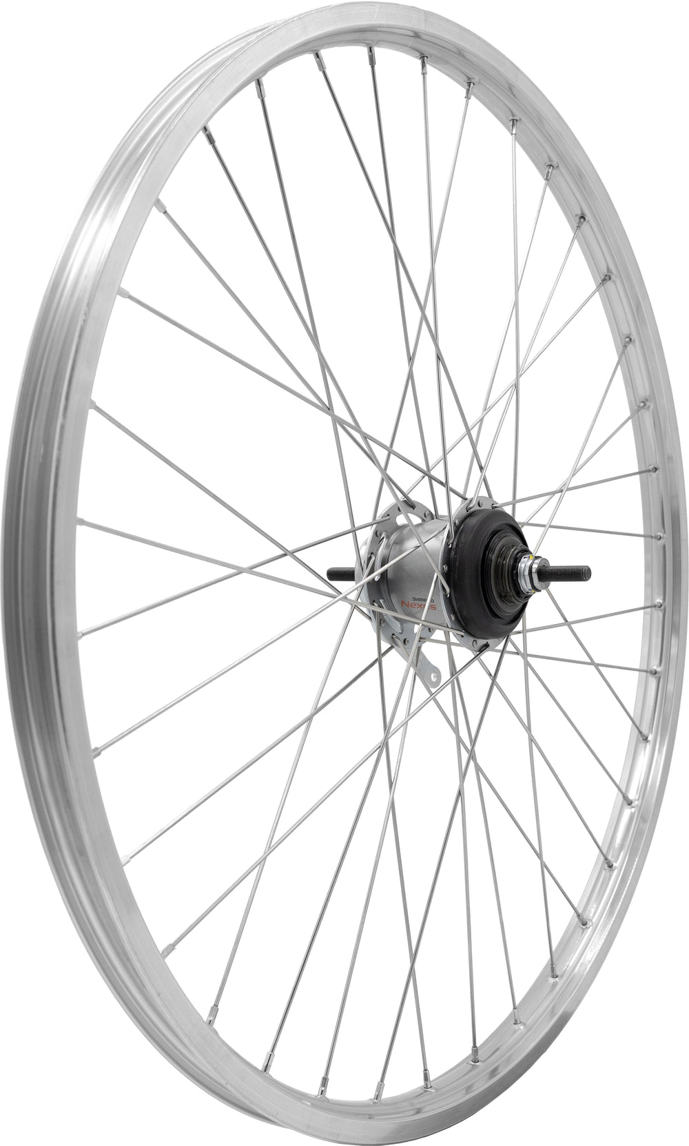 LiTE baghjul 28x11/2in/635-25 S/W 7g fodbremse møtrik sølv (Tourist)