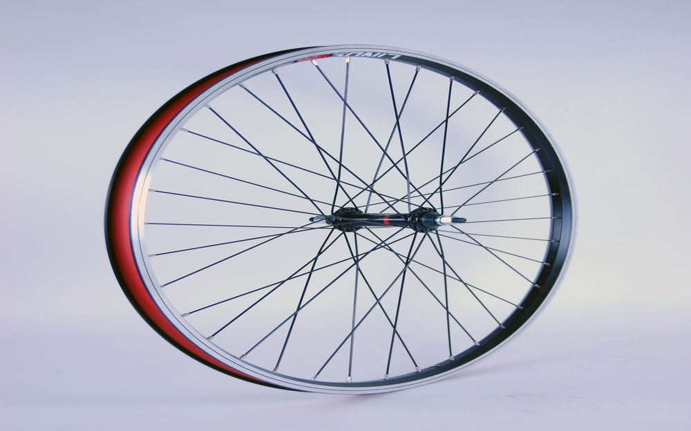 Sort forhjul til Linus cykler, 700c størrelse med sorte eger, designet til Linus Next-modellen.