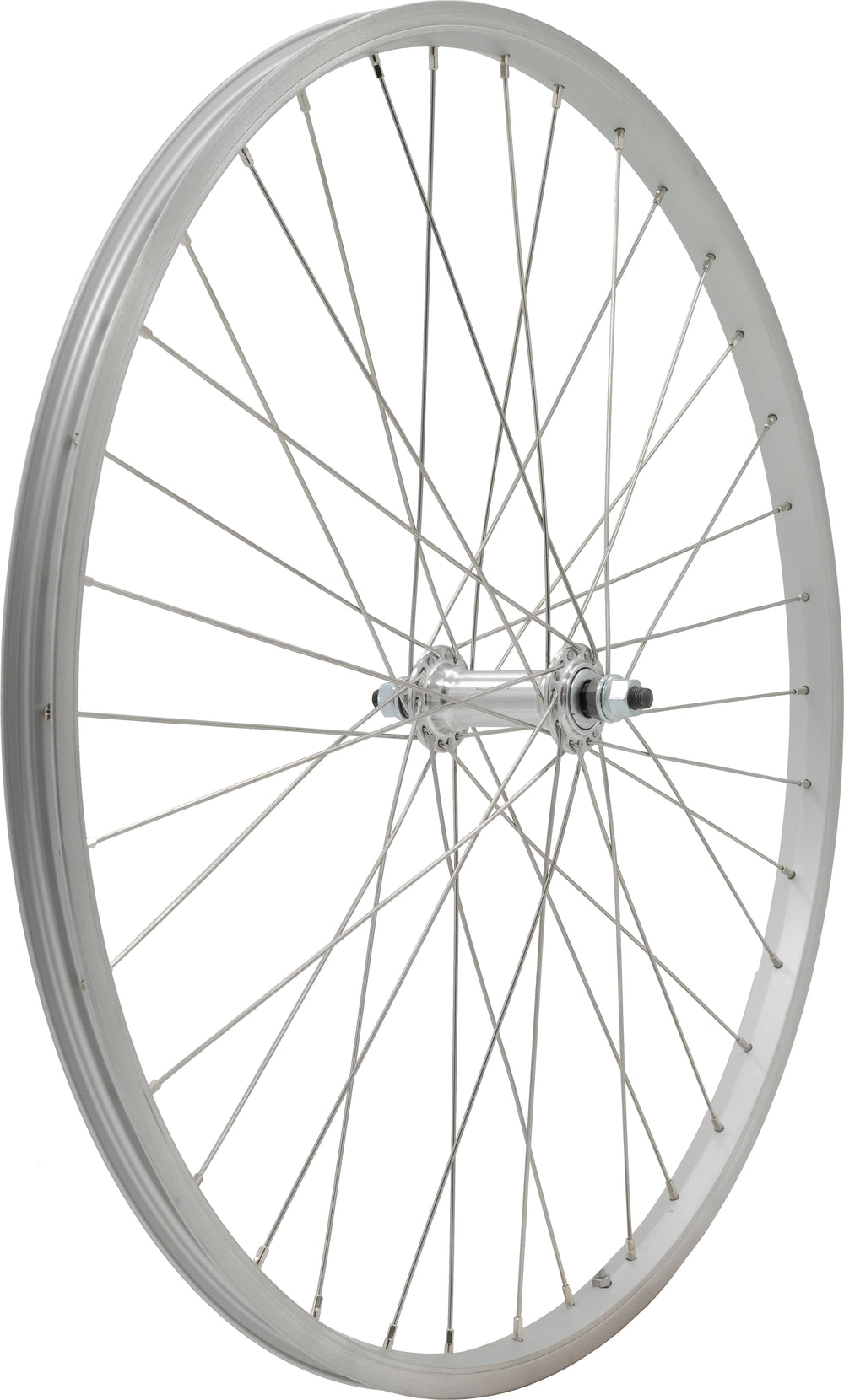 LiTE forhjul 26in 559-20 S/W møtrik sølv