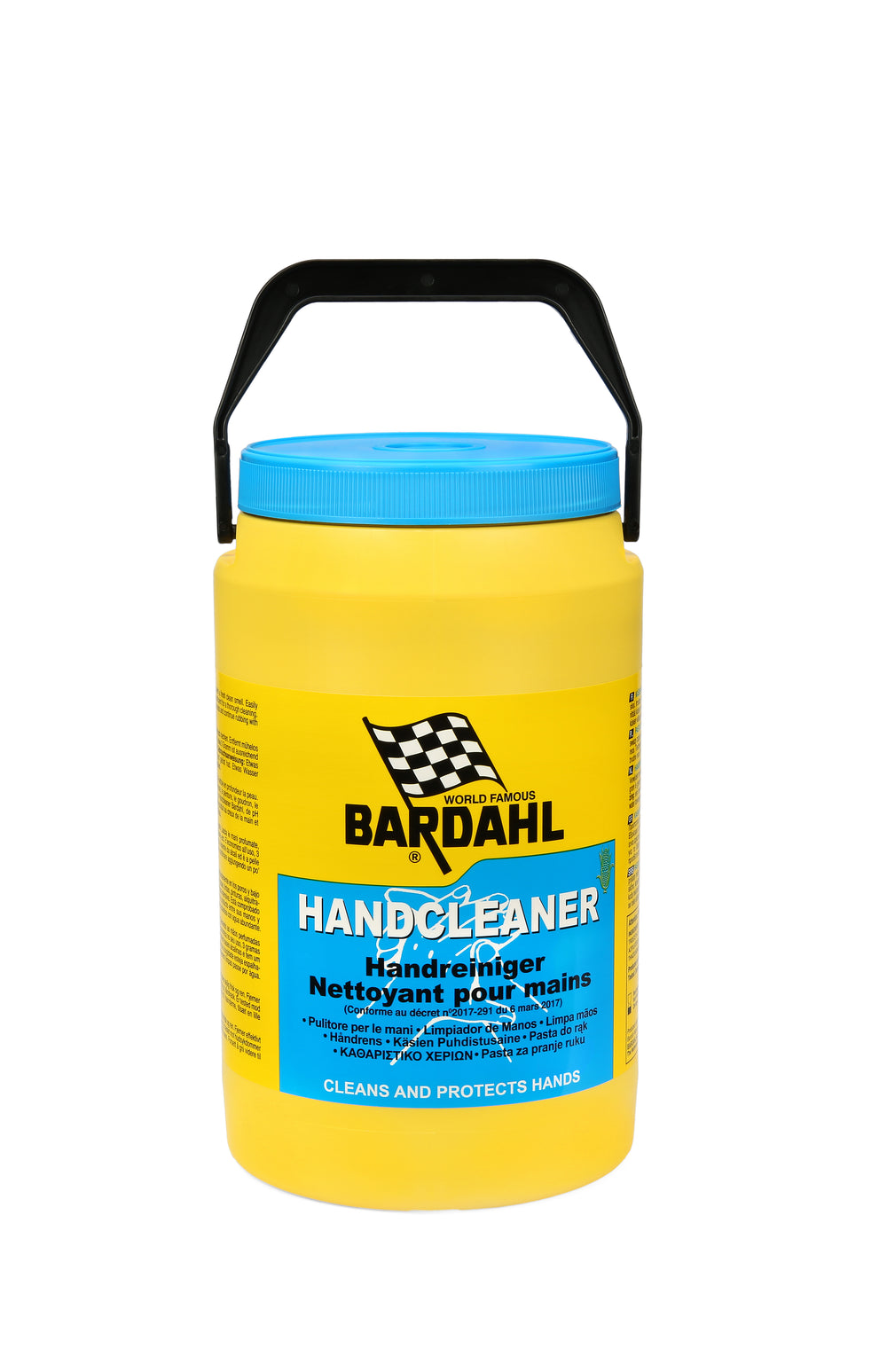 BARDAHL Håndrens - 3 liter Dermatologisk testet og pH neutral. 3 gram pr. håndvask er nok.