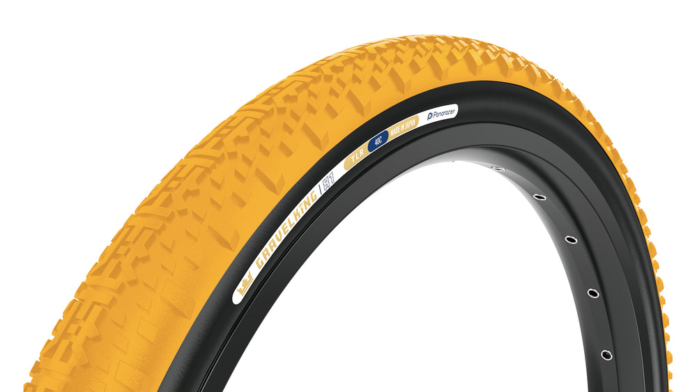 Panaracer Gravelking X1 foldedæk 700x45C 560g honey buttersort