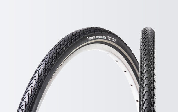 Panaracer Tourguard kanttrådsdæk m. antipuncture og refleks 700x38C sort