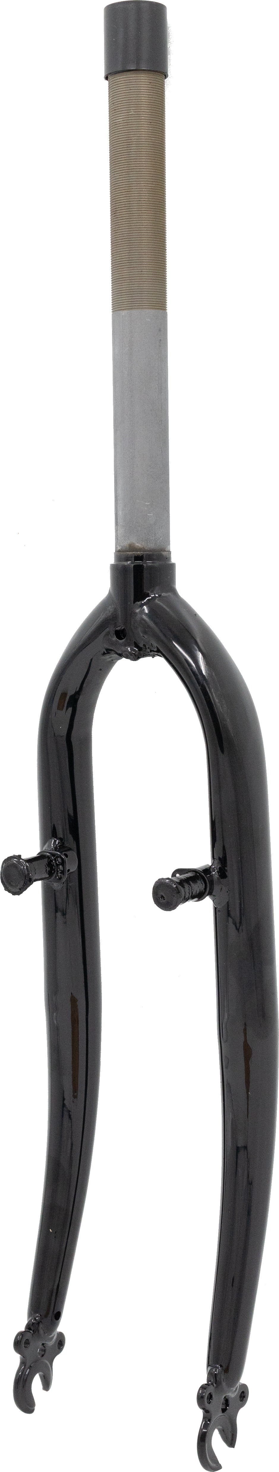 Bike Attitude MTB forgaffel 26x1in - stamme 240 mm, gevind 130mm sort