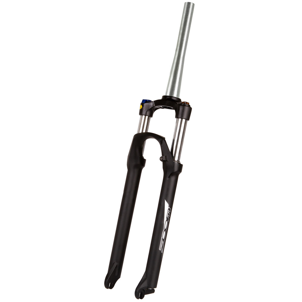 Forgaffel 27,5in 650B 1 18in AH susp. lockout tdisc 280mm travel 100mm sort
