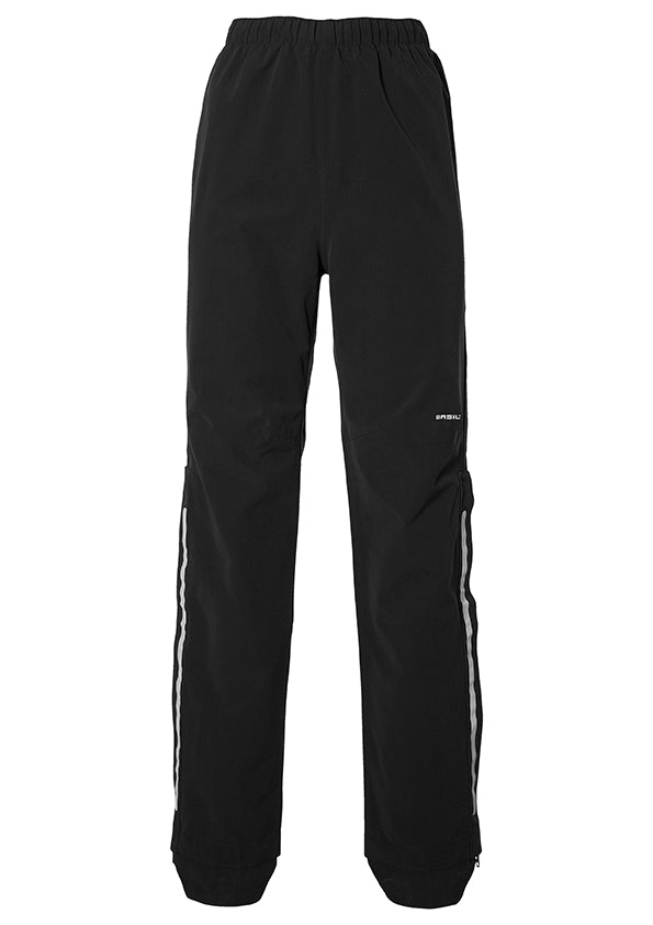 Regnbukser BASIL Mosse L dame Jet Black