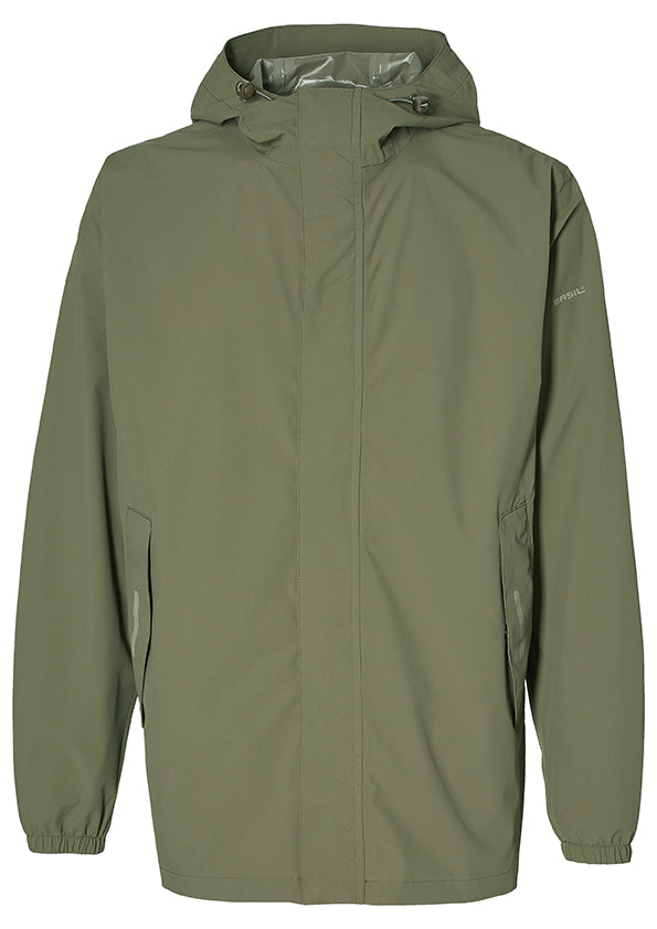 Regnjakke BASIL Hoga XXXL unisex Olive Green