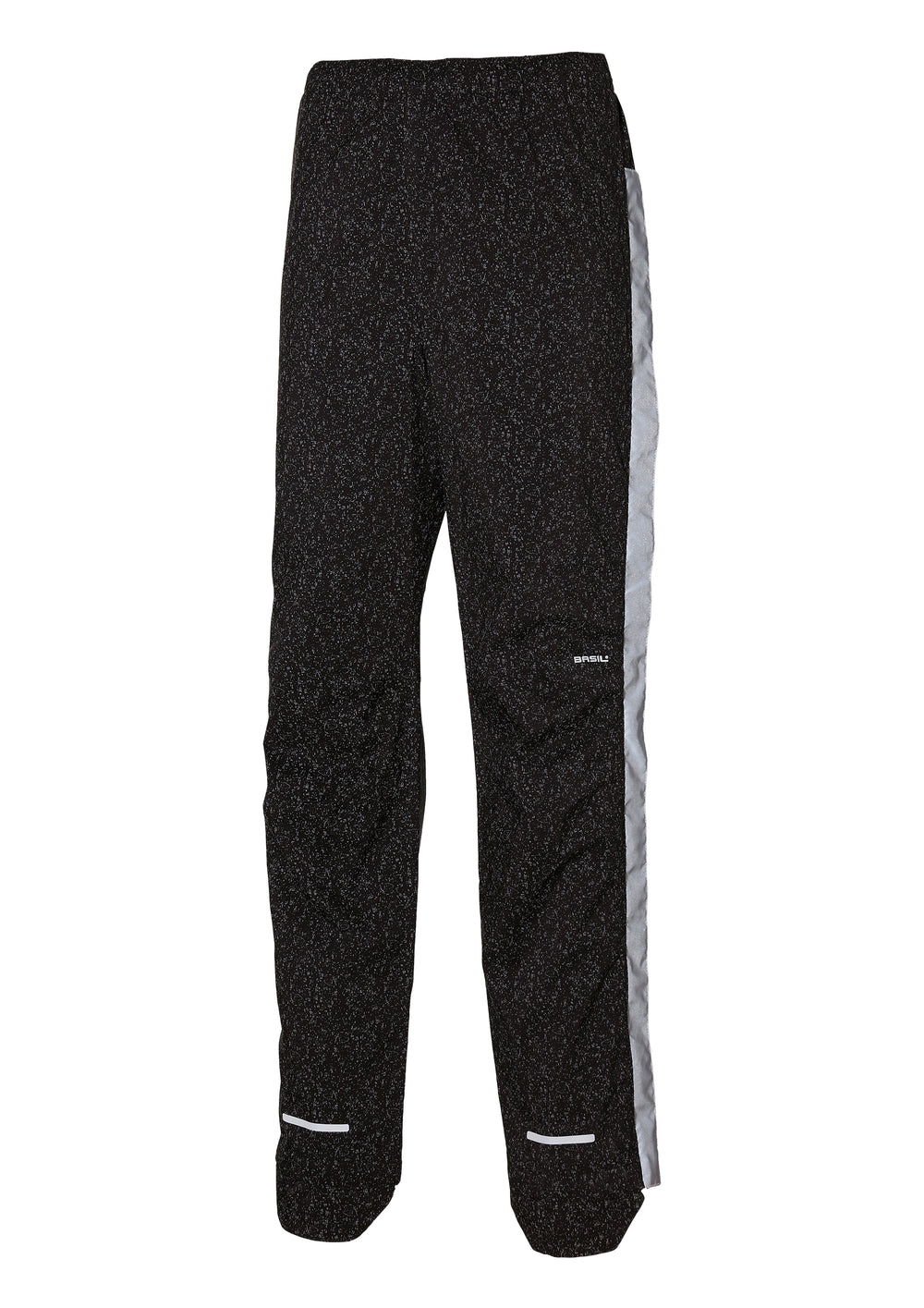 Regnbukser BASIL Skane HiVis M dame jet Black