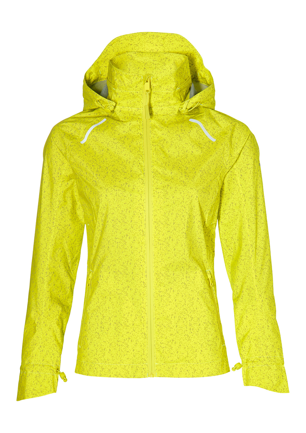 Regnjakke BASIL Skane HiVis XL dame neon yellow