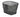 Kurv BikePartner Randers Sort Front Net L31xB24xH22cm m/st.stamme beslag. Barne 22-24"