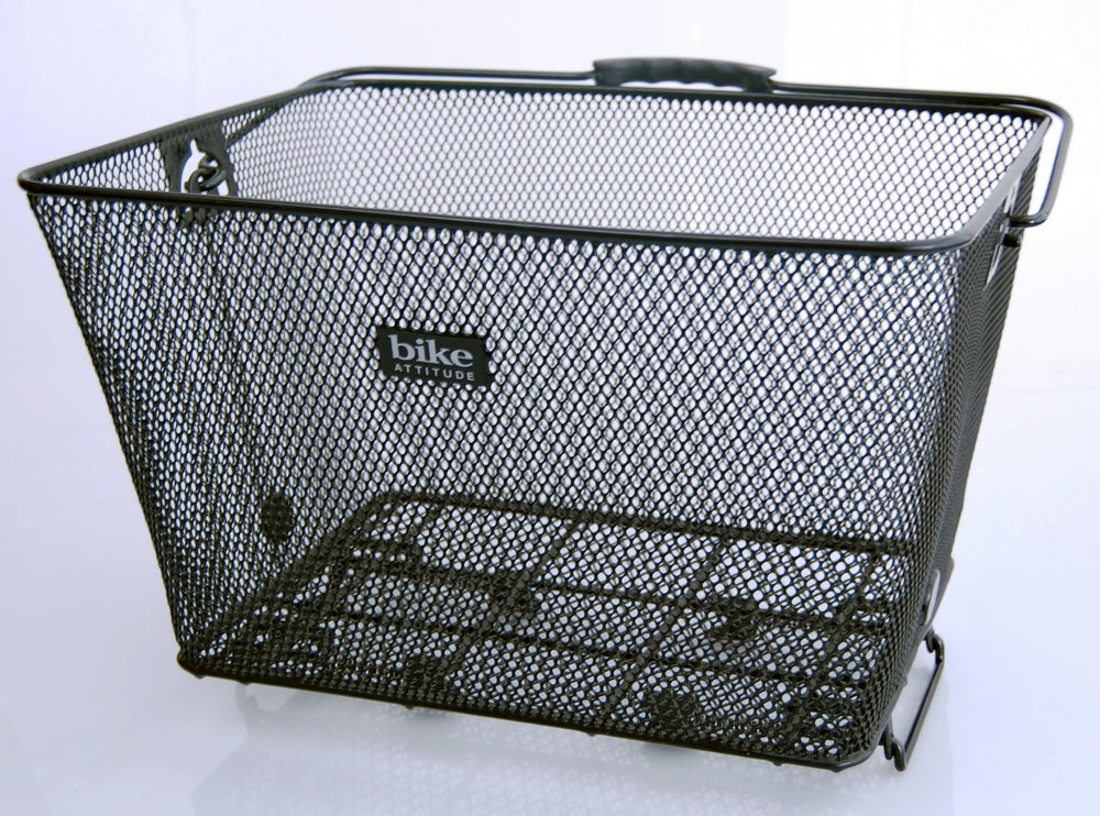 Bike Attitude bagkurv m. QR beslag 41x33x24,5cm sort
